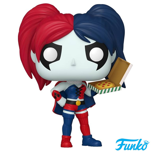Funko POP #452 Heroes DC Harley Quinn with Pizza Figure